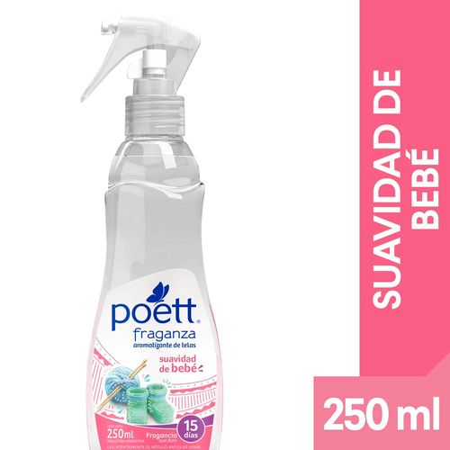 Perfumante Para Ropa Poett 250ml