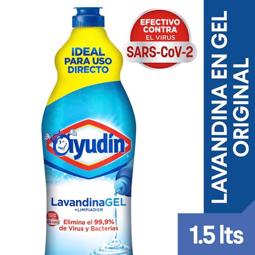 Ayudín Lavandina En Gel Original 1500ml