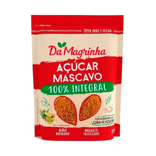 Azúcar Mascabo Integral Da Magrinha X 400 Gr