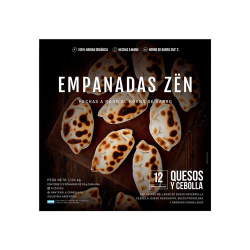 Empanadas Z?n Queso Y Cebolla  12u 1,1kg