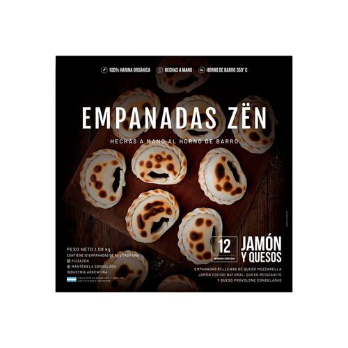 Empanadas Z?n Jamon Y Queso  12u 1kg
