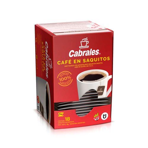 Café En Saquitos Cabrales 90 Gr