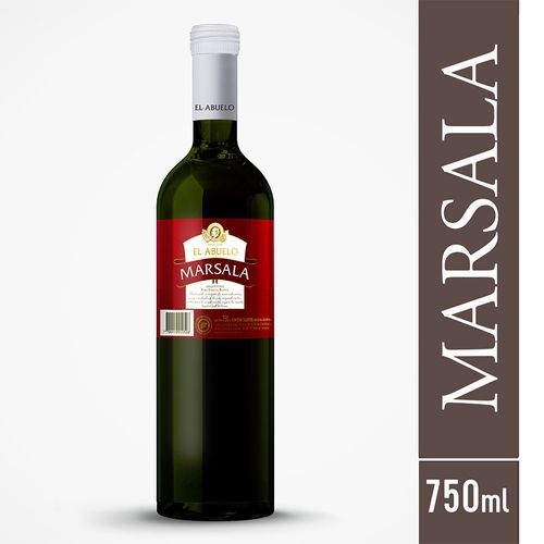Vino Generoso El Abuelo Marsala Botella 750 Ml