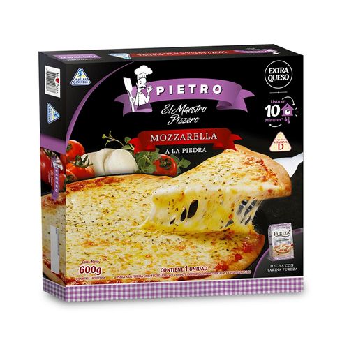 Pizza Pietro Mozza X 1 600 Gr