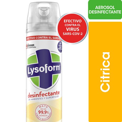 Desinfectante Ambiente Lysoform Citrica 360cc