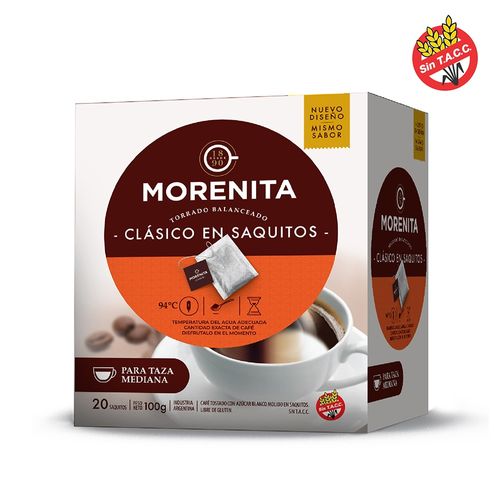 Café Intenso Saquito Morenita 110 Gr