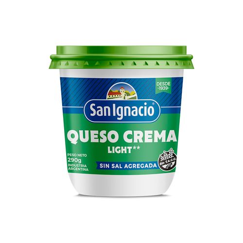 Queso Crema Light San Ignacio 290 Gr