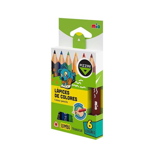 Lapices De Colores Cortos Pizzini Bic