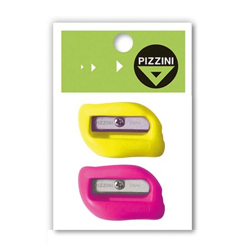 Sacapuntas Plasticos Pizzini 2u