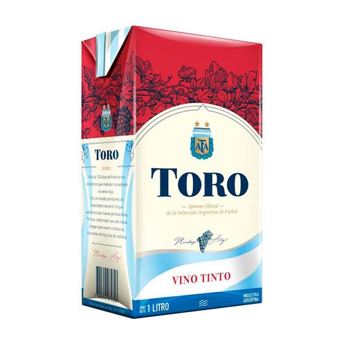 Vino Toro Clasico Tinto 1lt Brk