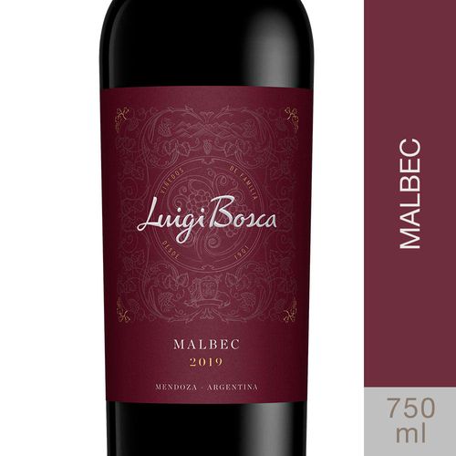 Vino Tinto Malbec 750 Ml Luigi Bosca
