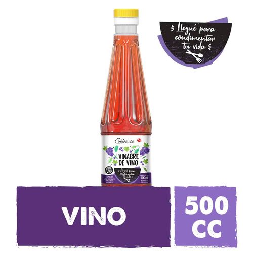 Vinagre De Vino Cuisine And Co 500 Ml