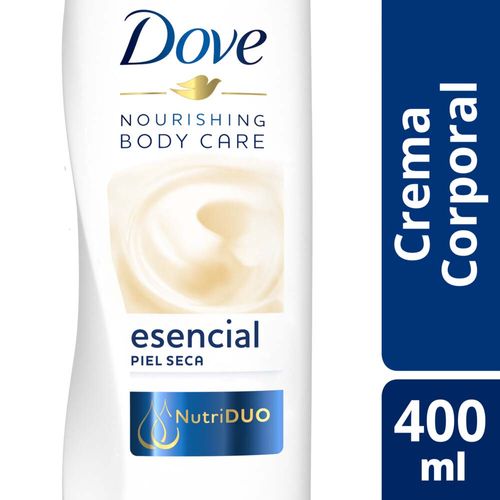 Crema Humectante Dove Nutrición Esencial Piel Seca 400 Ml