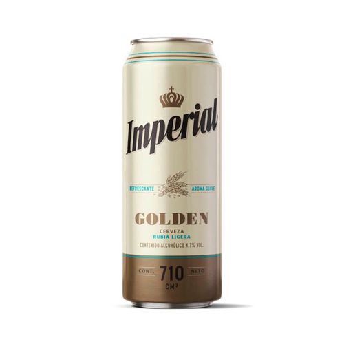 Cerveza Imperial Golden 710 Ml