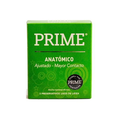 Preservativo Prime Anatommico X3