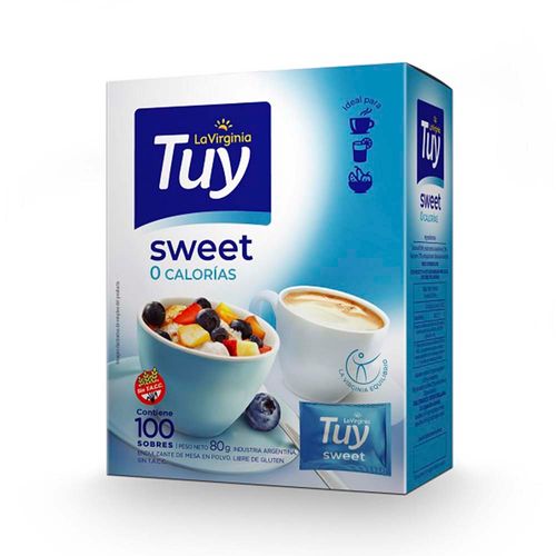 Edulcorante Tuy Sweet Polvo X80gr