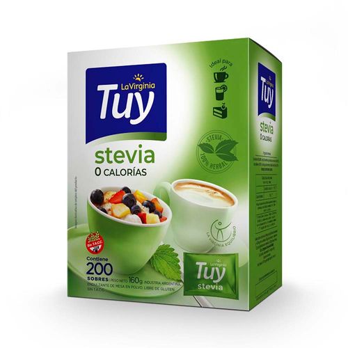 Edulcorante Tuy Stevia Polvo X160gr