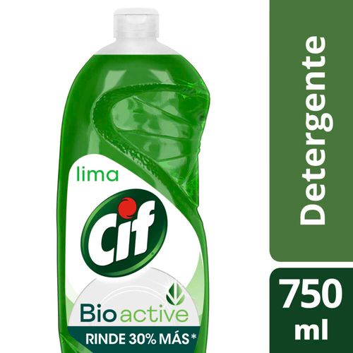 Detergente Cif Lim¢n Verde 750 Ml