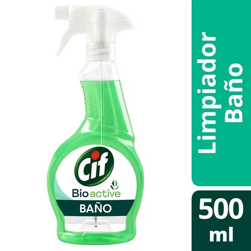 Limpiador Líquido Cif Baño Biodegradable 500 Ml Gatillo