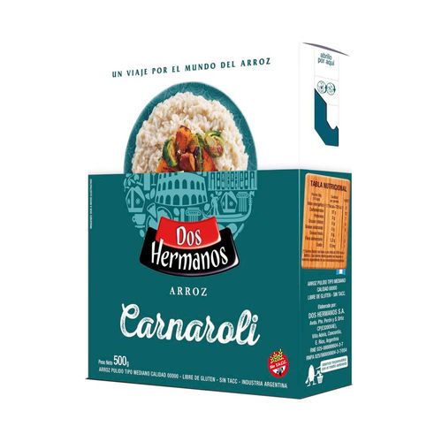 Arroz Carnaroli Dos Hermanos 500 Gr