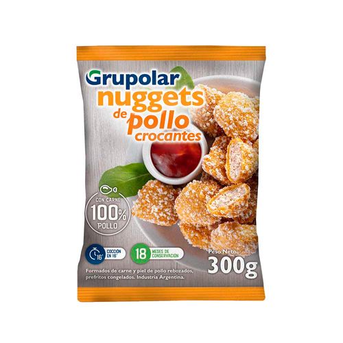Nuggets De Pollo Grupolar 300 Gr