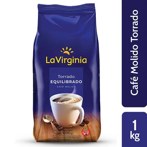 Cafe Molido La Virginia Torrado Equilibrado 1kg