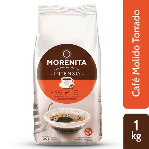 Café Molido Morenita Intenso 1kg.