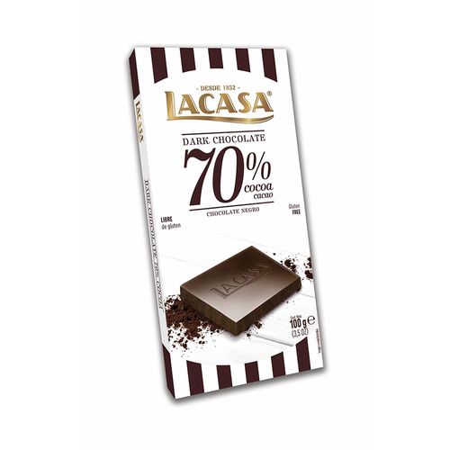Chocolate 70cacao Lacasa 100 Gr
