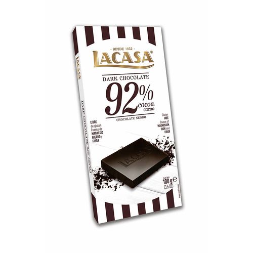Chocolate Lacasa 92cacao 100 Gr
