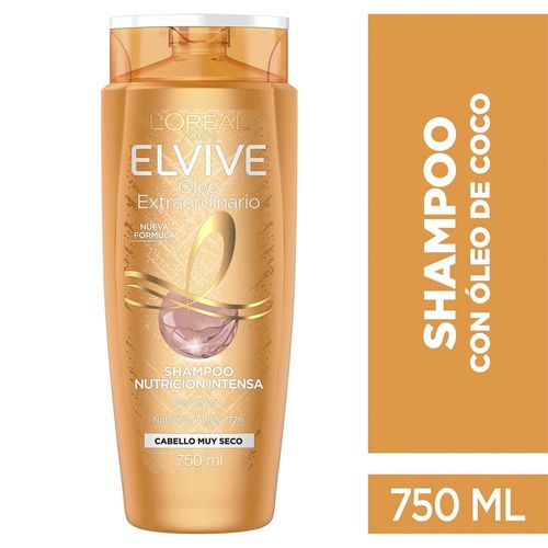 Shampoo Elvive Oleo Extraordinario Coco 750 Ml