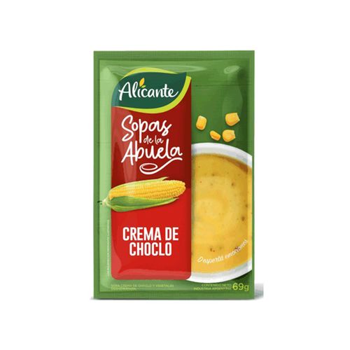 Sopa Crema Choclo Alicante 69 Gr
