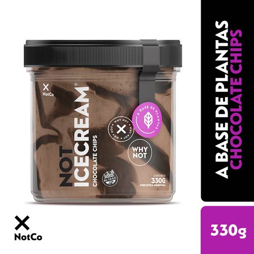 Helado Not Icecream® Chocolate Chips 330 Gr