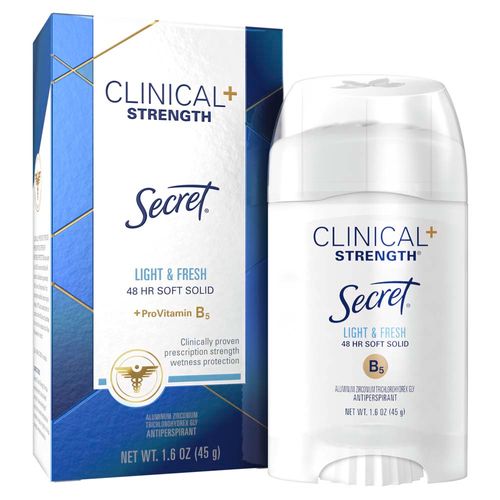 Desodorante Antitranspirante Secre Clinical Srength En Barra Para Mujer 50 Ml
