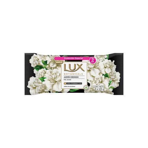 Jabon Lux Jazmin Cremoso X3 125g