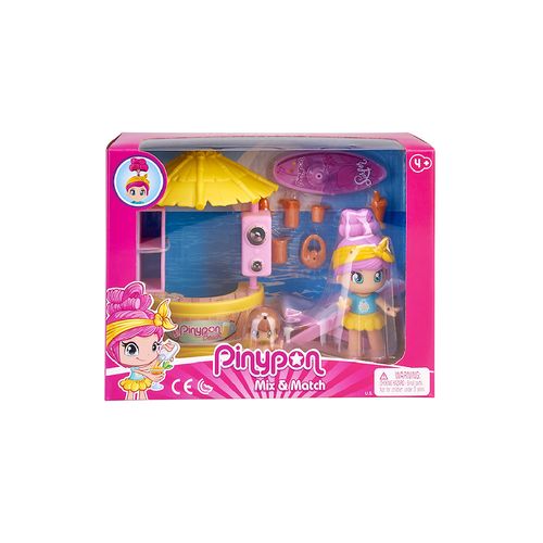 Figura Pinypon Caffaro  Set Chiringuito