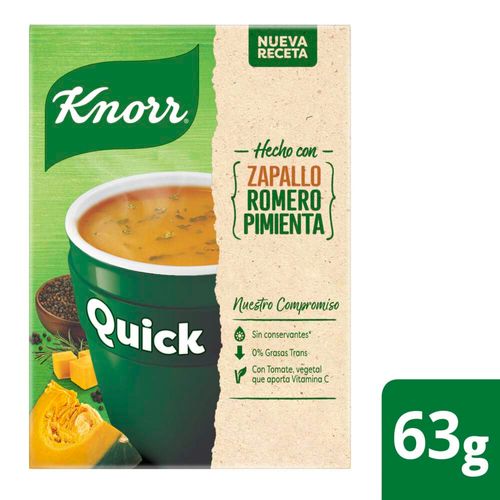 Sopa Quick Knorr Zapallo 5 Sobres