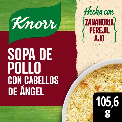 Sopa De Pollo Knorr Con Cabello De angel 105.6 G