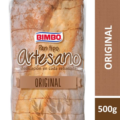 Pan Blanco Bimbo Artesano ; 500g