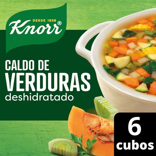Caldo Knorr En Cubos De Verduras 6 Unidades