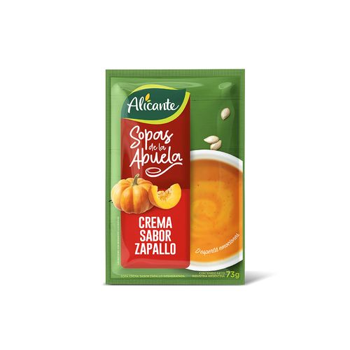 Sopa Crema Zapallo Alicante 73 Gr