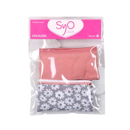 Pack X2 Muj Colaless Estampadas T 4 Syo