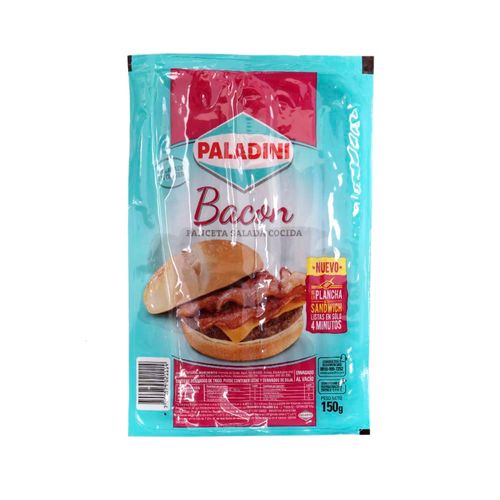 Panceta Salada Paladini Feteada 150 Gr