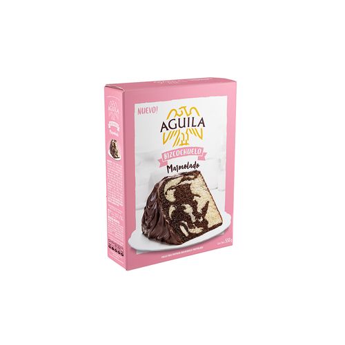 Bizcochuelo Aguila Marmolado X550gr