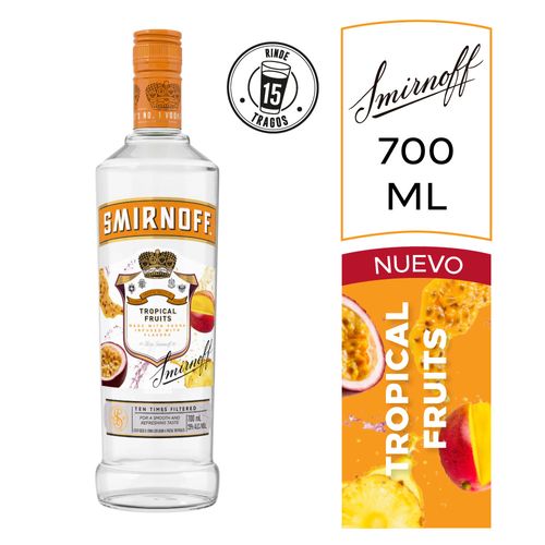 Vodka Smirnoff Tropical Fruits 700 Ml