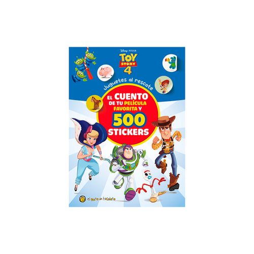 Toy Story 4-500 Stickers Guadal