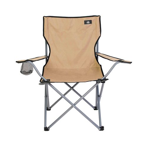 Silla Camping Caño Con Apoyabrazos Azul Alpes