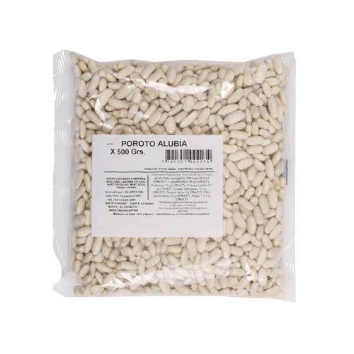 Poroto Granel Alubia Bolsa 500 Gr