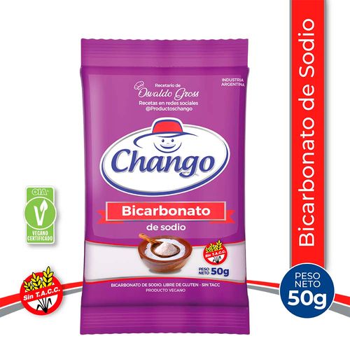 Bicarbonato De Sodio Chango 50 Gr