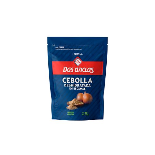 Cebolla Deshidratada Dos Anclas 75 Gr