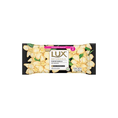 Jabon Lux Botanicals Flor De Vainilla 3x125g